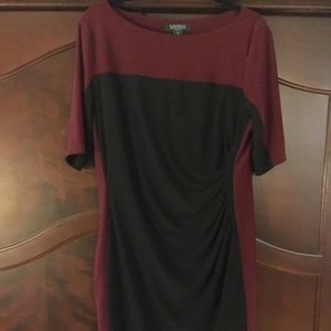 Lauren by Ralph Lauren Color Block Dress